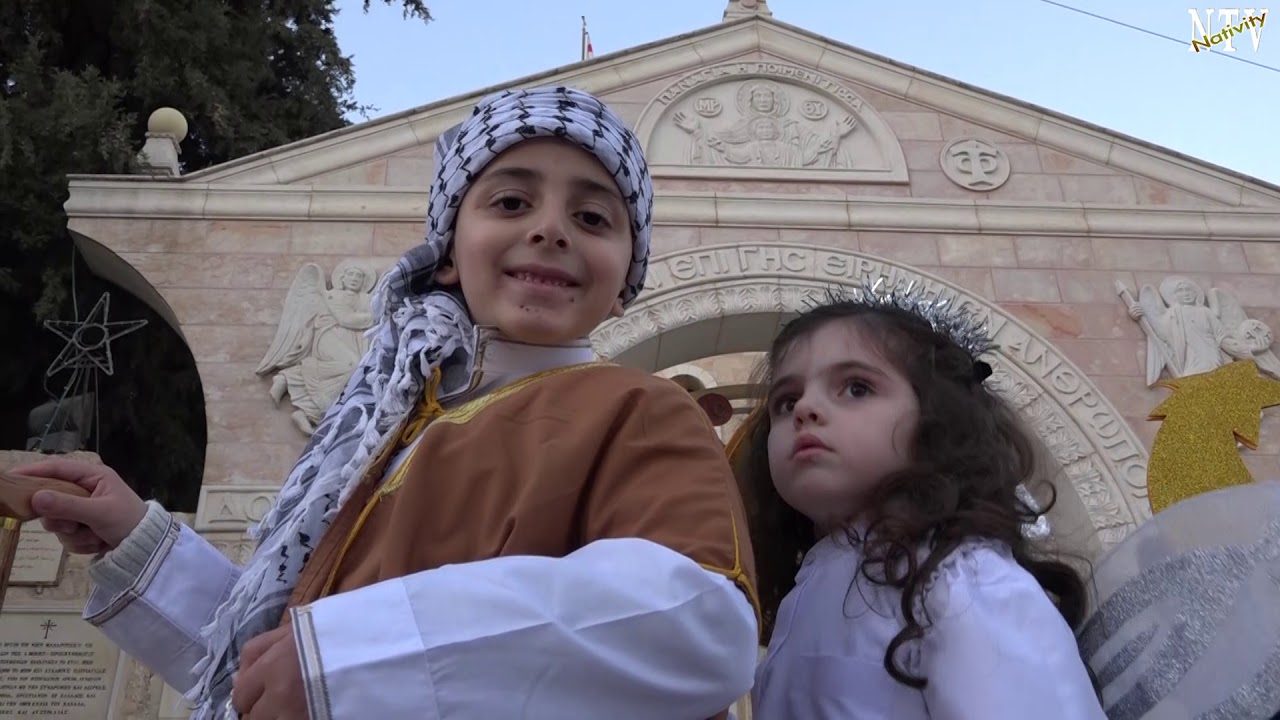مسيرة الشموع السنوية وقافلة الرعاة في مدينة بيت ساحور