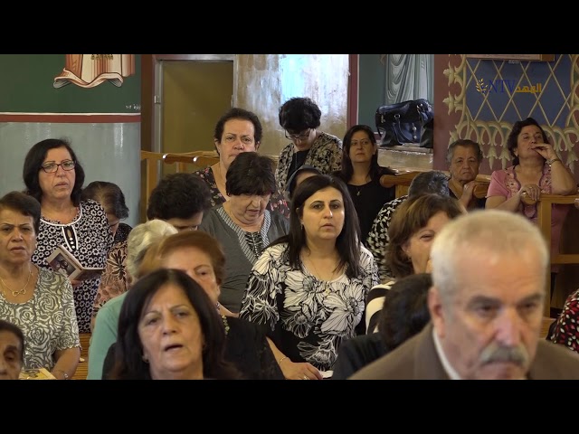 القداس الالهي من كنيسة الاباء الاجداد الروم الارثوذكس بيت ساحور