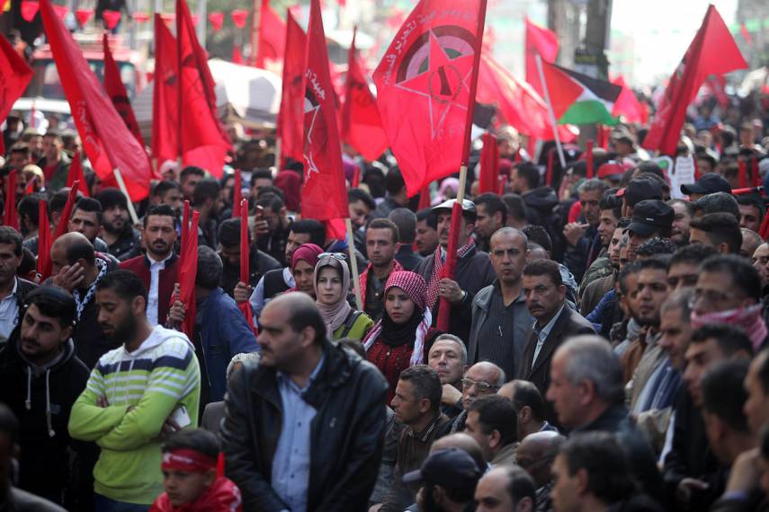 الجبهة الديمقراطية: تطالب السلطة الفلسطينية بسحب الاعتراف بإسرائيل