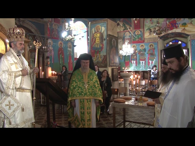 خدمة القداس الالهي لذكرى نقل رفات القديس جاورجيوس في كنيسة الخضر