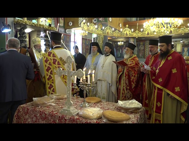 القداس الاحتفالي بمناسبة عيد كنيسة الاباء الاجداد للروم الارثوذكس بيت ساحور