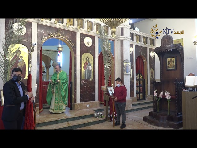 قداس احتفالي بمناسبة أحد الشعانين من كنيسة كاثوليك بيت ساحور