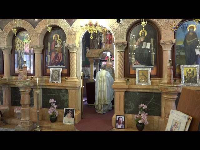 القداس الالهي من كنيسة الاباء الاجداد للروم الارثوذكس – بيت ساحور