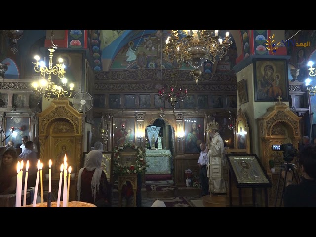 قداس احتفالي في دير الخضر للروم الارثوذكس