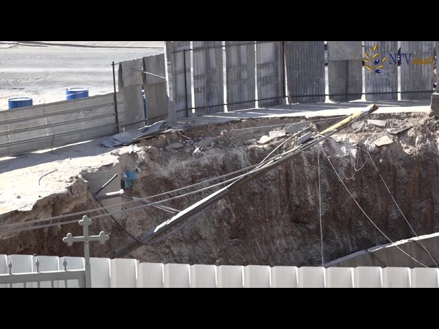 تتفاقم معاناة أهالي مدينة بيت ساحور الساكنين في شارع الجولدن بارك بفعل الأعمال التي تقوم بها بلدية بيت ساحور