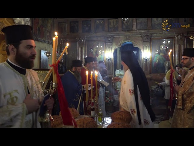 قداس احتفالي في كنيسة الخضر بمناسبة عيد القديس جاورجيوس