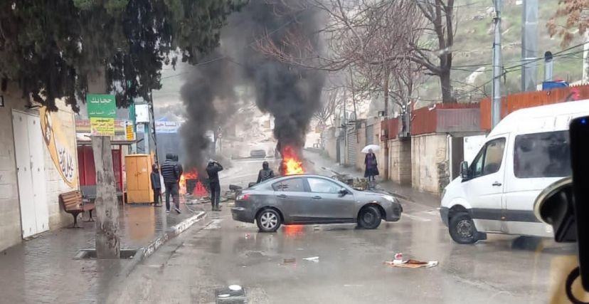  عصيان مدني في جبل المكبر بالقدس المحتلة