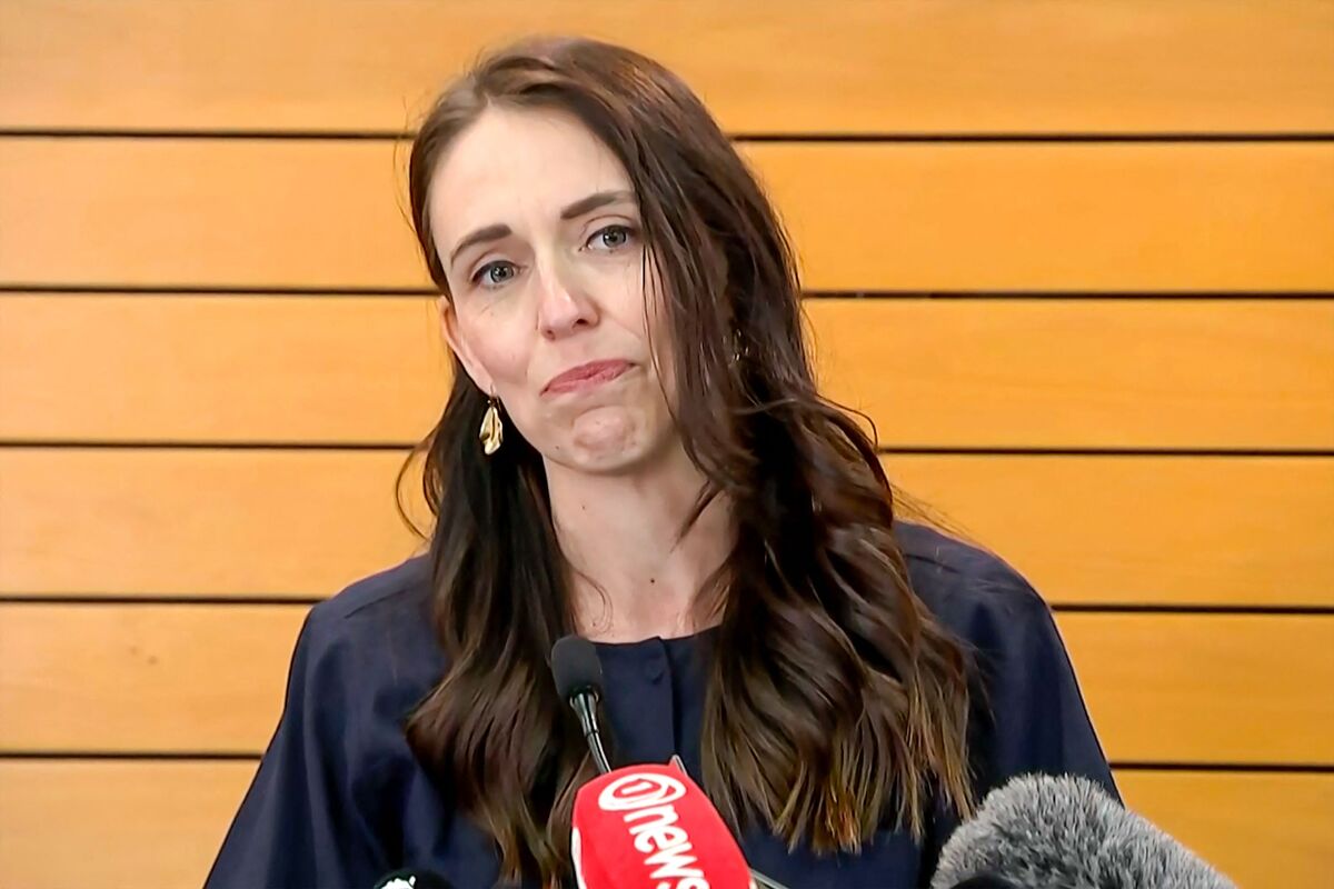 TOPSHOT - This video frame grab from TVNZ via AFPTV taken on January 19, 2023 shows New Zealand's Prime Minister Jacinda Ardern announcing she will resign from her post next month, in Wellington. Ardern, a global figurehead of progressive politics, shocked the country on January 19 by announcing she would resign from office in a matter of weeks. - - New Zealand OUT / -----EDITORS NOTE --- RESTRICTED TO EDITORIAL USE - MANDATORY CREDIT "AFP PHOTO / TVNZ via AFPTV " - NO MARKETING - NO ADVERTISING CAMPAIGNS - DISTRIBUTED AS A SERVICE TO CLIENTS (Photo by various sources / AFP) / -----EDITORS NOTE --- RESTRICTED TO EDITORIAL USE - MANDATORY CREDIT "AFP PHOTO / TVNZ via AFPTV " - NO MARKETING - NO ADVERTISING CAMPAIGNS - DISTRIBUTED AS A SERVICE TO CLIENTS