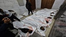 34 شهيدا في مجزرتين جديدتين ارتكبهما الاحتلال وسط قطاع غزة