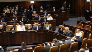 فشل تمرير مشروع لحل الكنيست الإسرائيلية