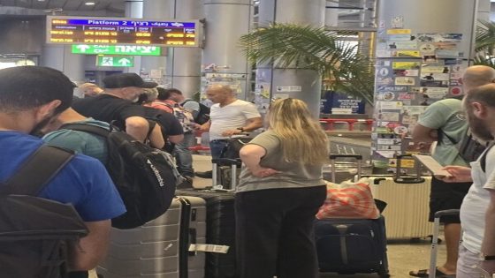 مطار بن غوريون يستقبل أول رحلة إجلاء لإسرائيليين منذ بدء حرب إيران