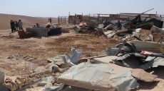 الاحتلال يشرع بهدم مساكن ومنشآت زراعية في خربة الطويل جنوب نابلس