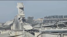 شهيدتان وإصابات في قصف كنيسة دير اللاتين شرق مدينة غزة