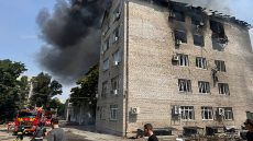 هجوم روسي مكثف على كييف يسفر عن قتيلين وجرحى