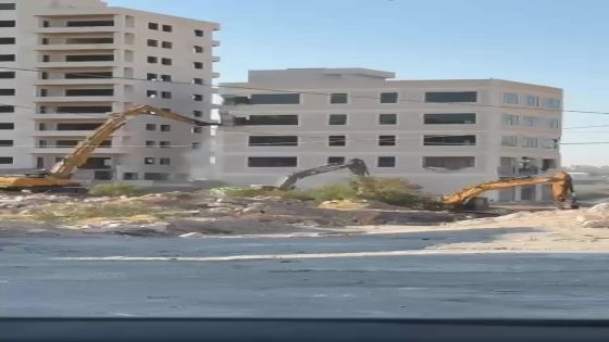 الاحتلال يشرع بهدم بناية شرق بيت لحم