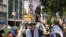 نيويورك.. ناشطون ينددون باستهداف إسرائيل للصحفيين في غزة