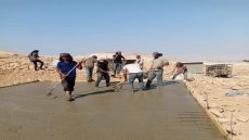 مستعمرون يواصلون تمديد خطوط مياه في الأراضي الرعوية بالأغوار الشمالية