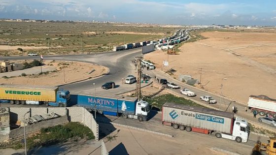 الأمم المتحدة تدعو لدخول مئات الشاحنات الإنسانية والتجارية لغزة يوميا