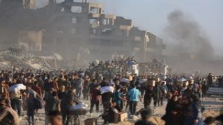 4 شهداء ومصابون من منتظري المساعدات برصاص الاحتلال في خان يونس