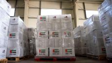 45 شاحنة مساعدات تدخل غزة ضمن الدعم الإماراتي المتواصل