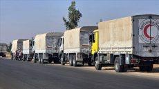 سوريا.. قافلة مساعدات تتوجه إلى السويداء