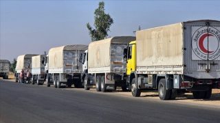 سوريا.. قافلة مساعدات تتوجه إلى السويداء