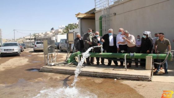 سلطة المياه تعيد تشغيل مضخة “عيزرية 1” لتعزز إمدادات بيت لحم والخليل