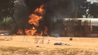 70 قتيلا وجريحا بانفجار شاحنة وقود في نيجيريا