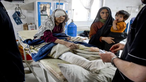 ارتفاع حصيلة ضحايا زلزال شمال أفغانستان